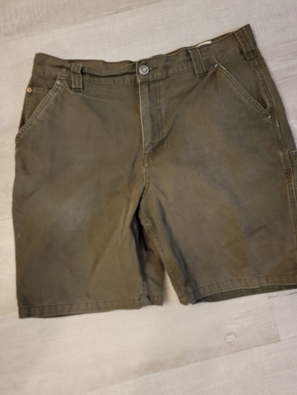 RedHead Men's Olive Green Cargo Shorts